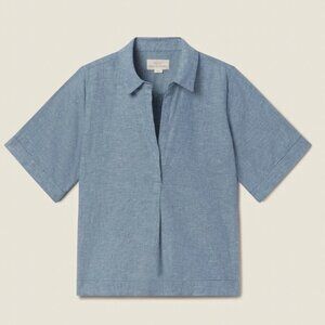 Cora Shirt ~ Vintage Indigo